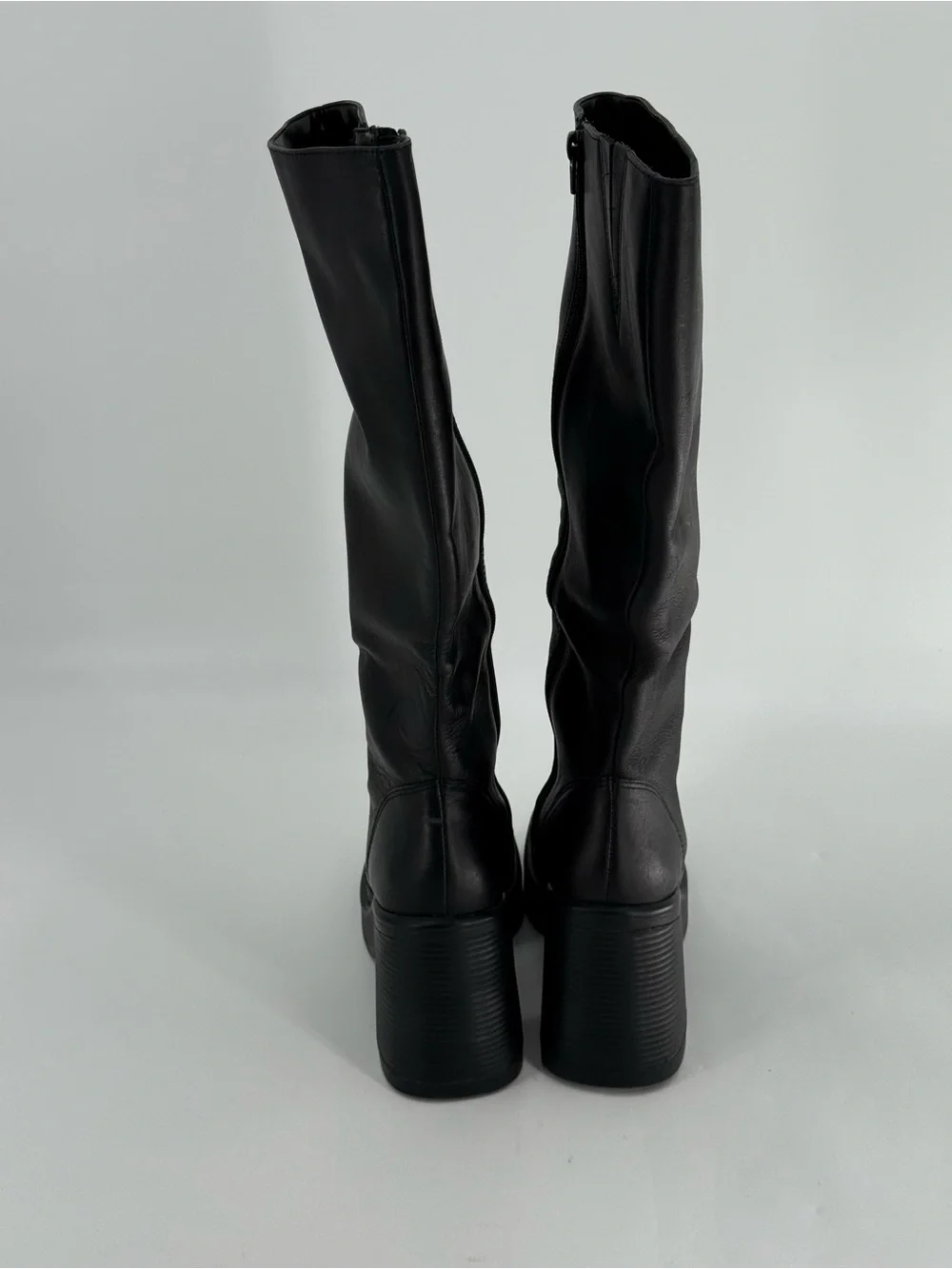 Steve Madden Fanatik Tall Platform Chunky Boots 10